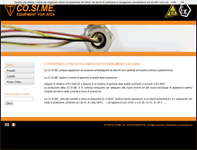 Tablet Screenshot of cosime.com
